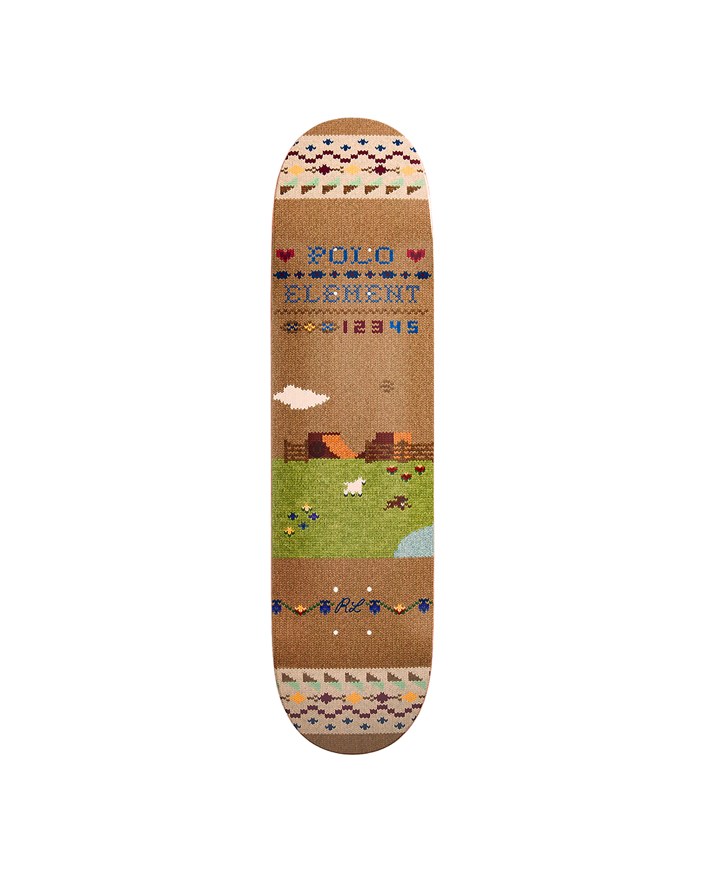 8.0 POLO X ELEMENT Skateboard Deck