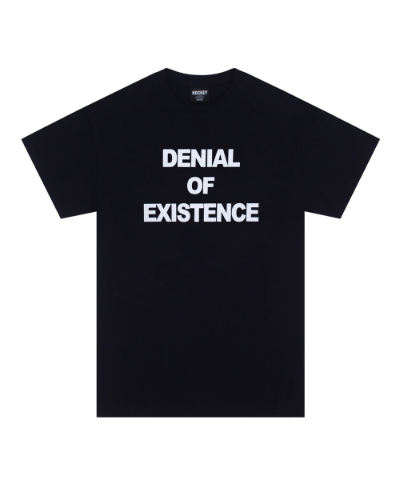 Denial Of Existence Tee black